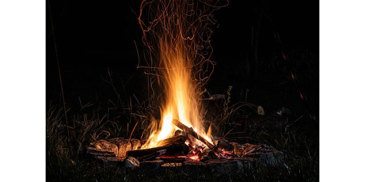 Evening Fire